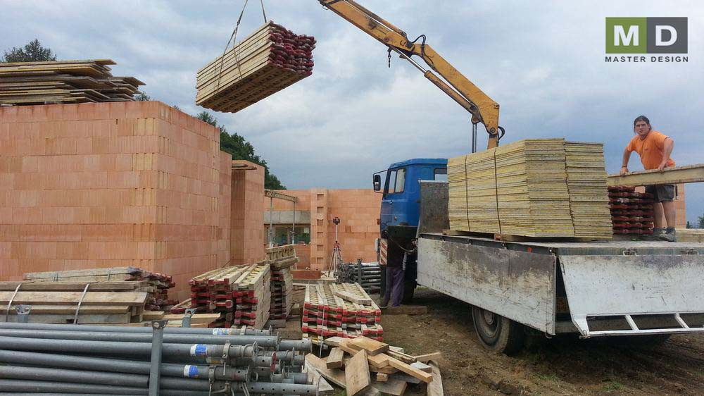 ConstructionFamily house Zlín - visualisation23 ConstructionFamily house Zlín - visualisation23
