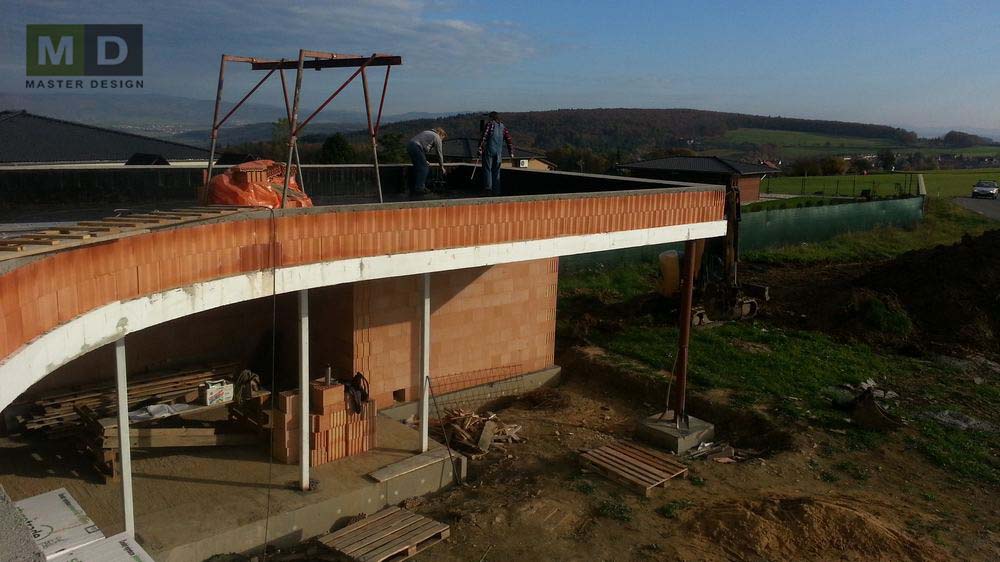 ConstructionRodinný dům Zlín - visualisation37 ConstructionRodinný dům Zlín - visualisation37