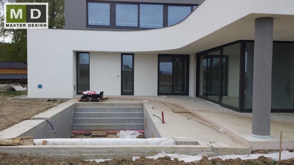 ConstructionFamily house Zlín - visualisation41 ConstructionFamily house Zlín - visualisation41