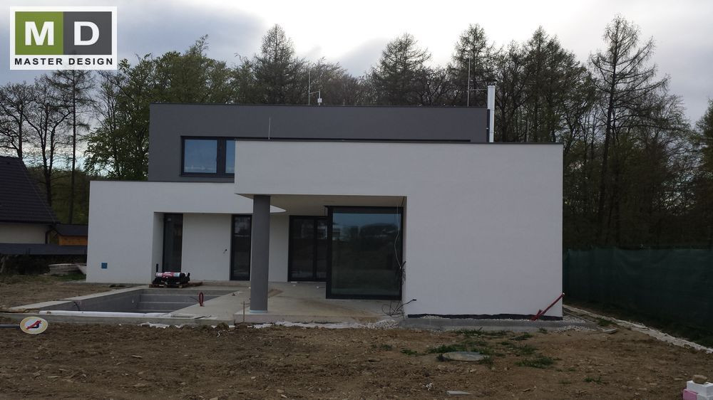 ConstructionFamily house Zlín - visualisation44 ConstructionFamily house Zlín - visualisation44