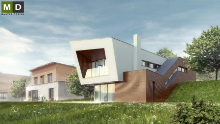 Luxury atypical house on a slope - Beroun - preview