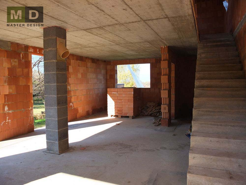 ConstructionFamily house Komorní Lhotka - visualisation13 ConstructionFamily house Komorní Lhotka - visualisation13