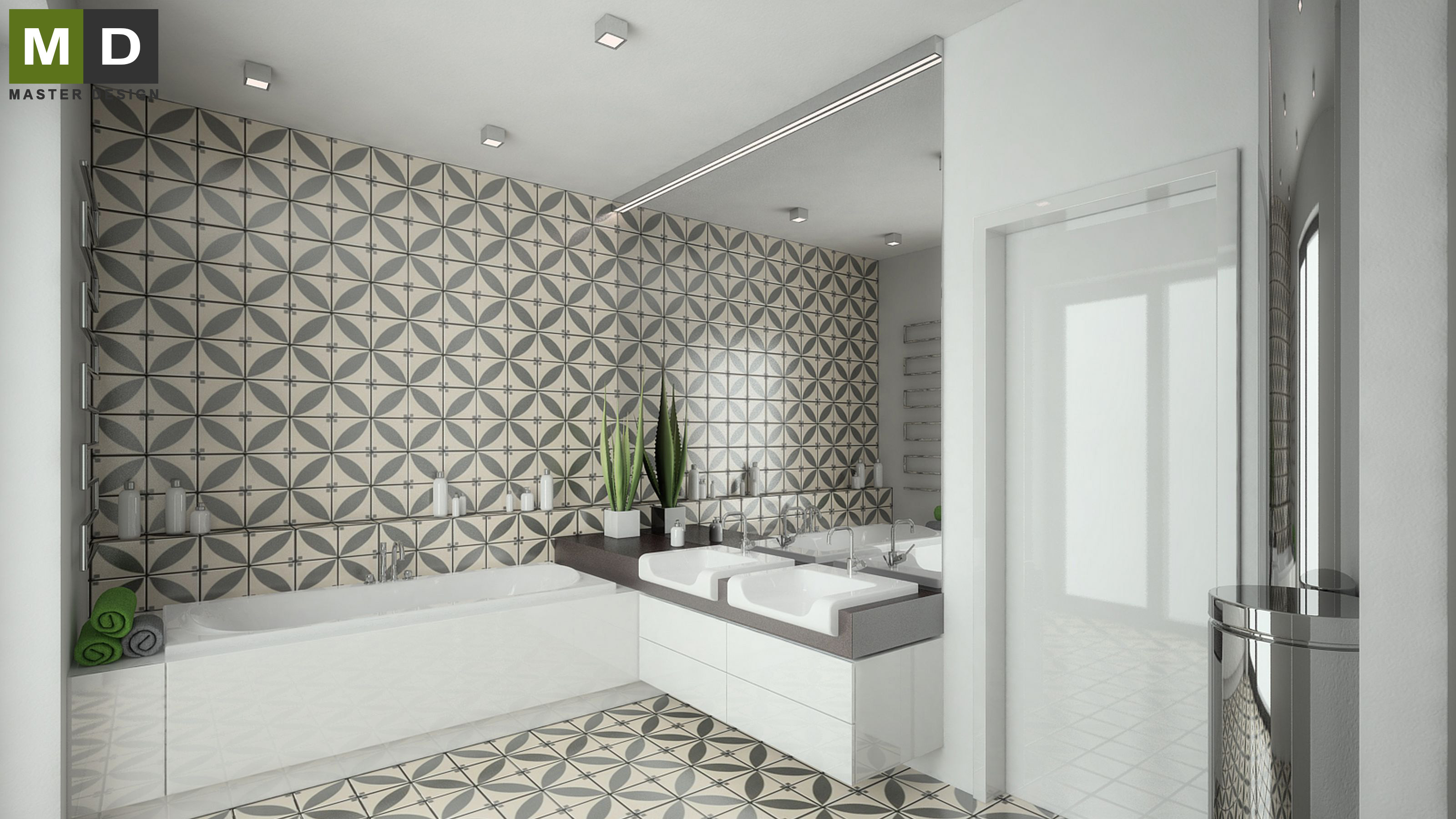 The interior of a terraced house - Praha Vokovice - preview