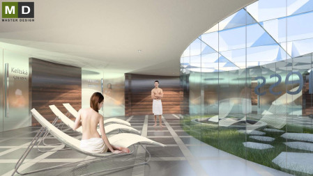 Wellness centrum - Brno - hlavní vizualizace