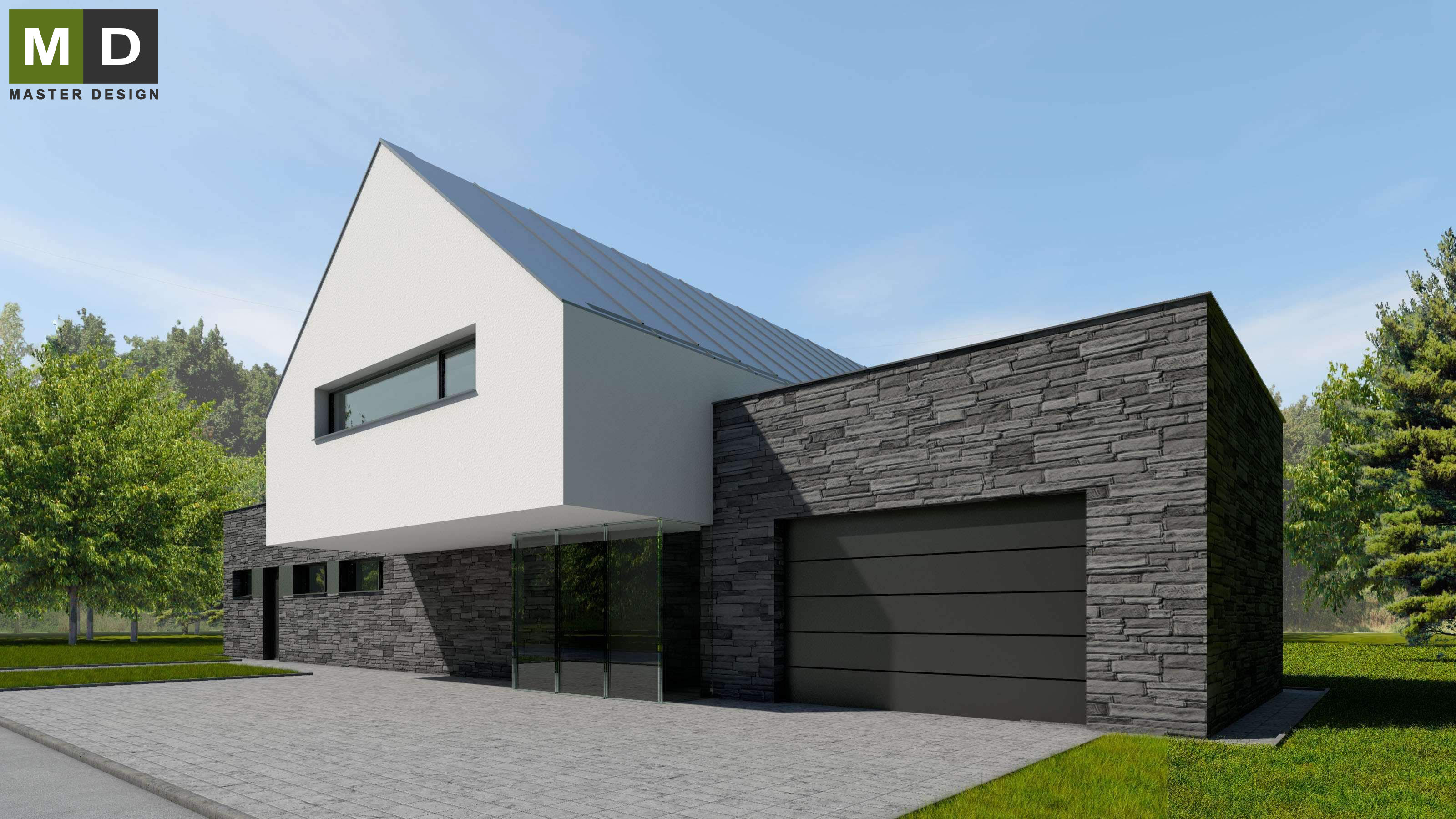 Luxury two-storey house in the CHKOTrojanovice - visualisation3 Luxury two-storey house in the CHKOTrojanovice - visualisation3