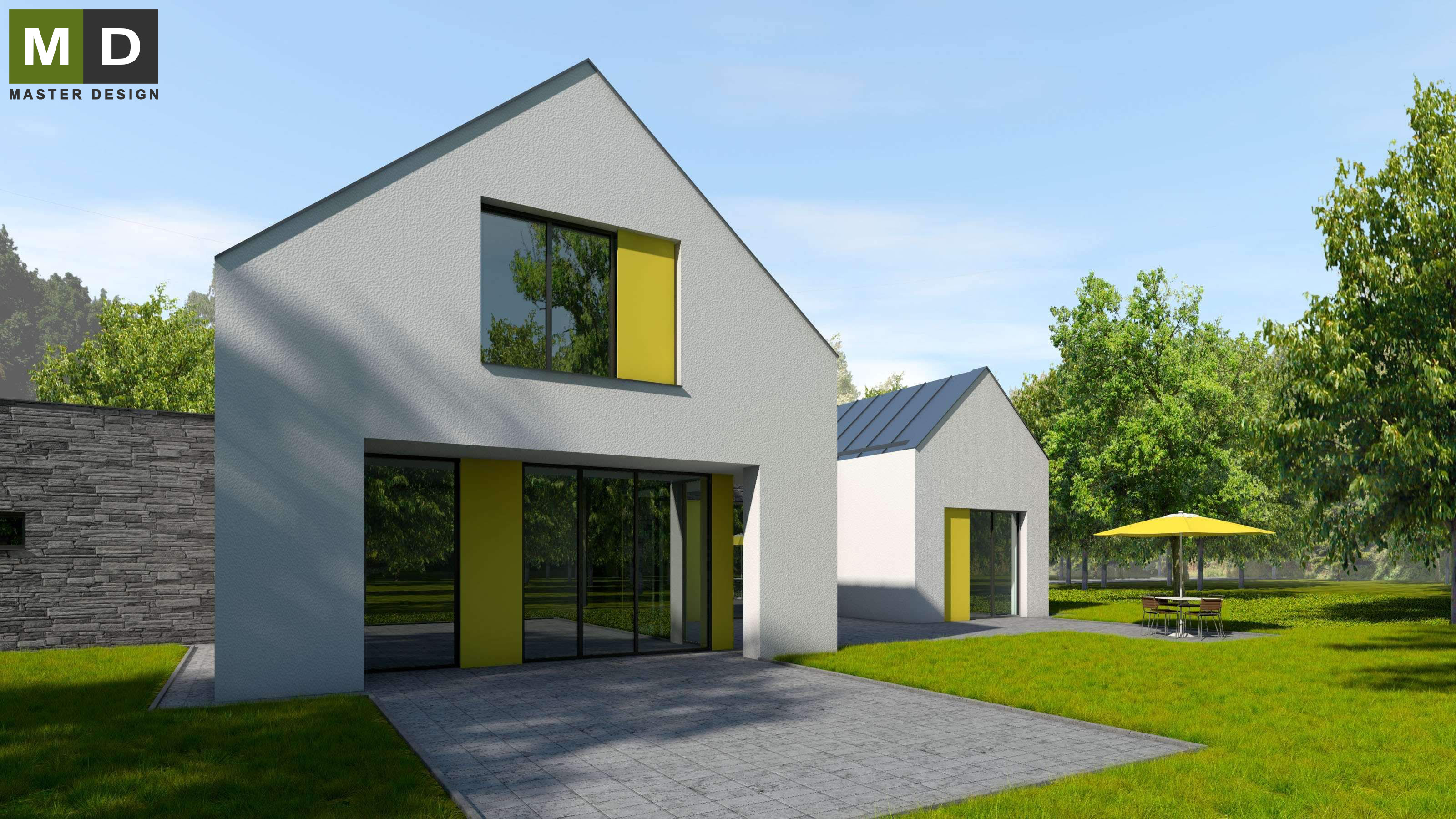 Luxury two-storey house in the CHKOTrojanovice - visualisation4 Luxury two-storey house in the CHKOTrojanovice - visualisation4