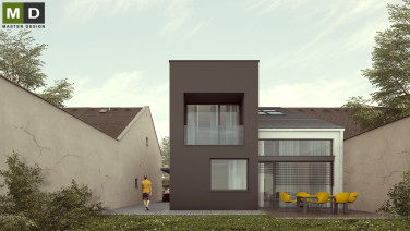 Low-energy terraced house - Horní Počernice - preview