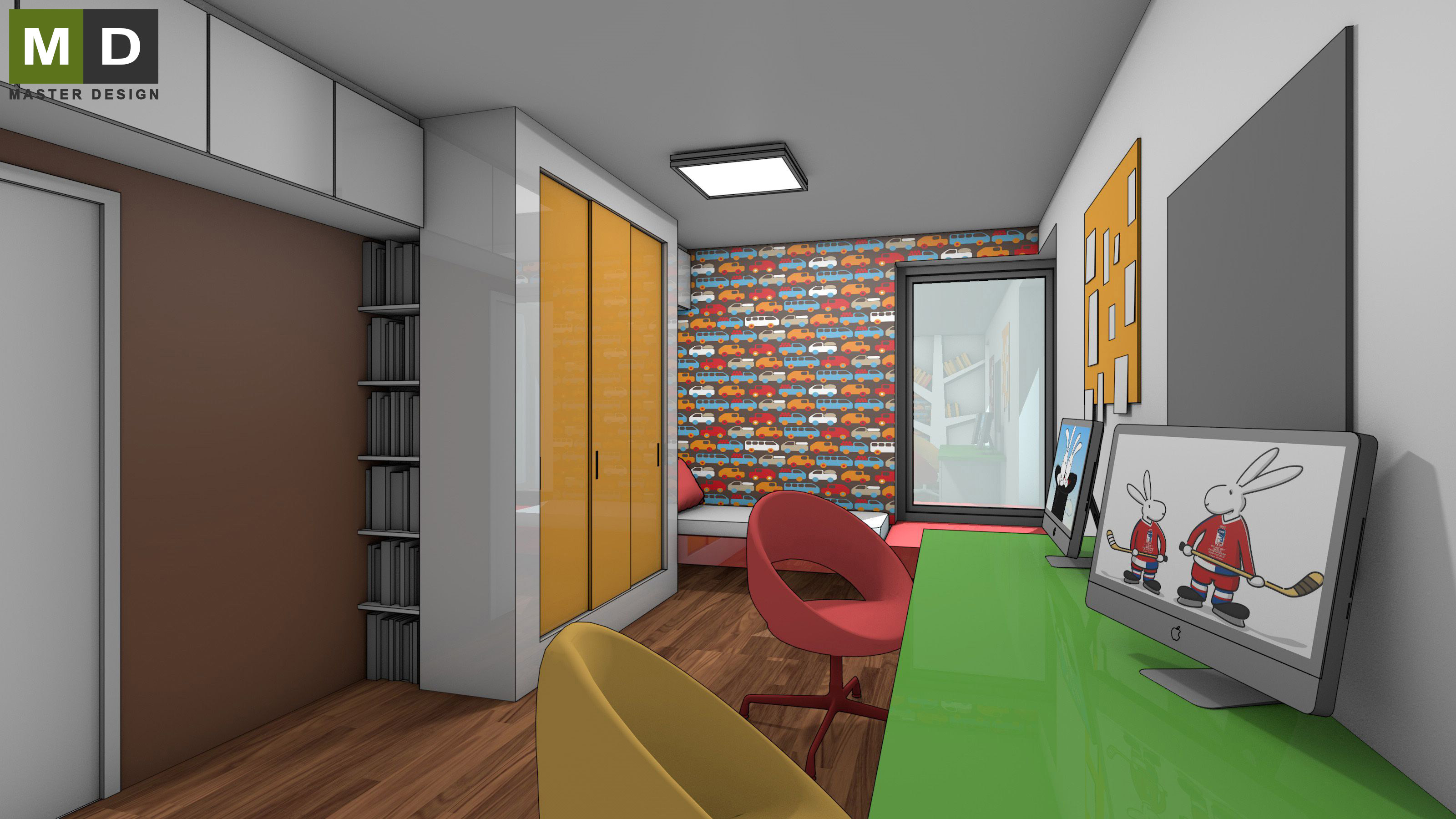 Family house interior - Praha Čestlice - visualisation 6 Family house interior - Praha Čestlice - visualisation 6