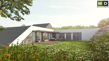 L-shaped bungalow established in the hillside with enclosed garden - Stará Plesná - preview