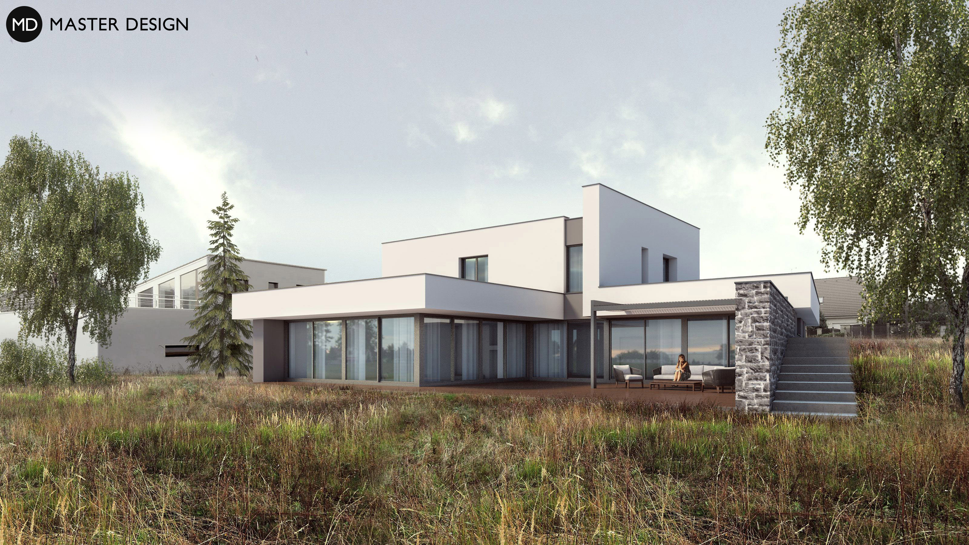 Luxury three-storey house with indoor swimming pool - Tovéř u Olomouce