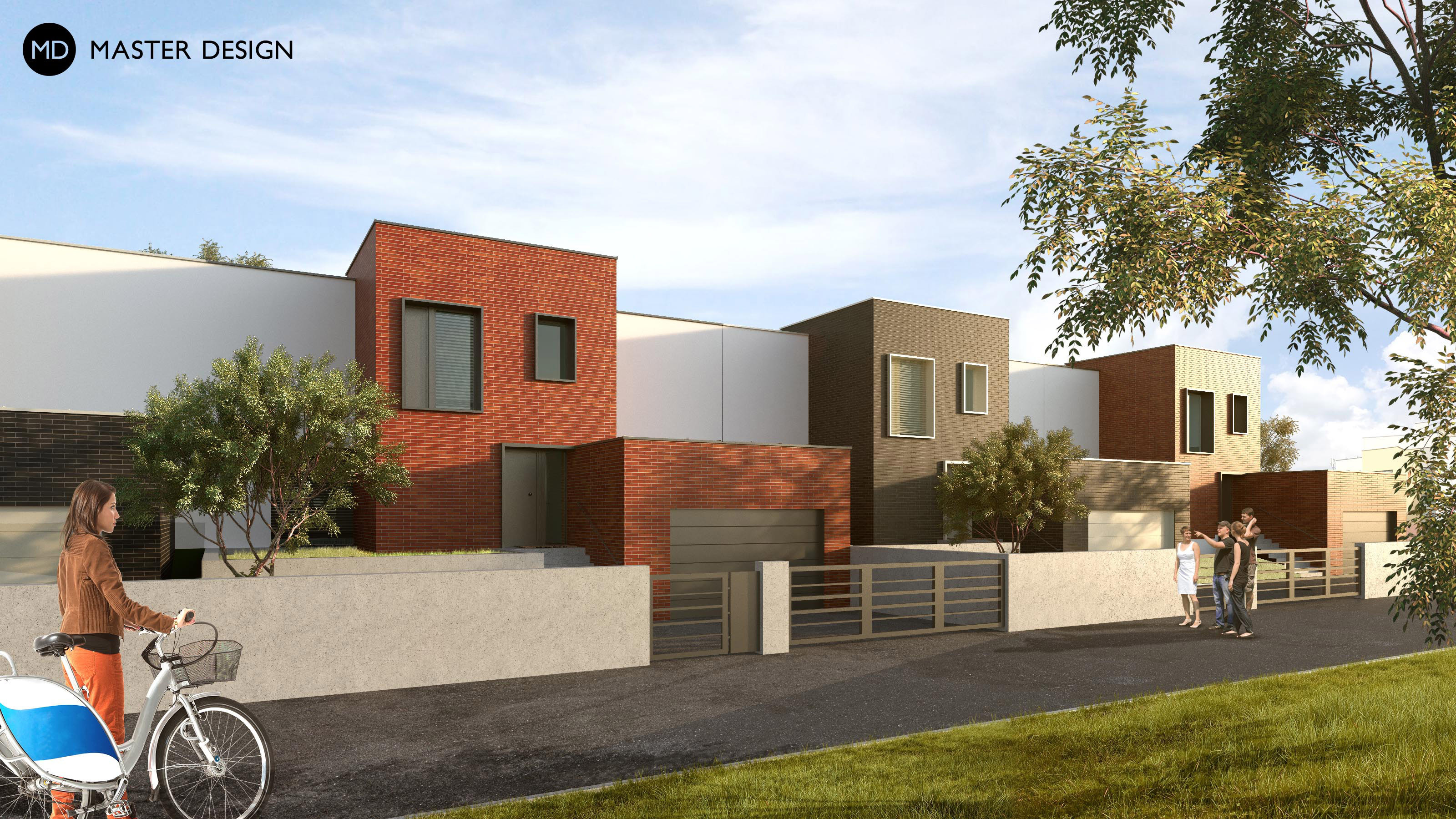 Modern houses - Jihlava