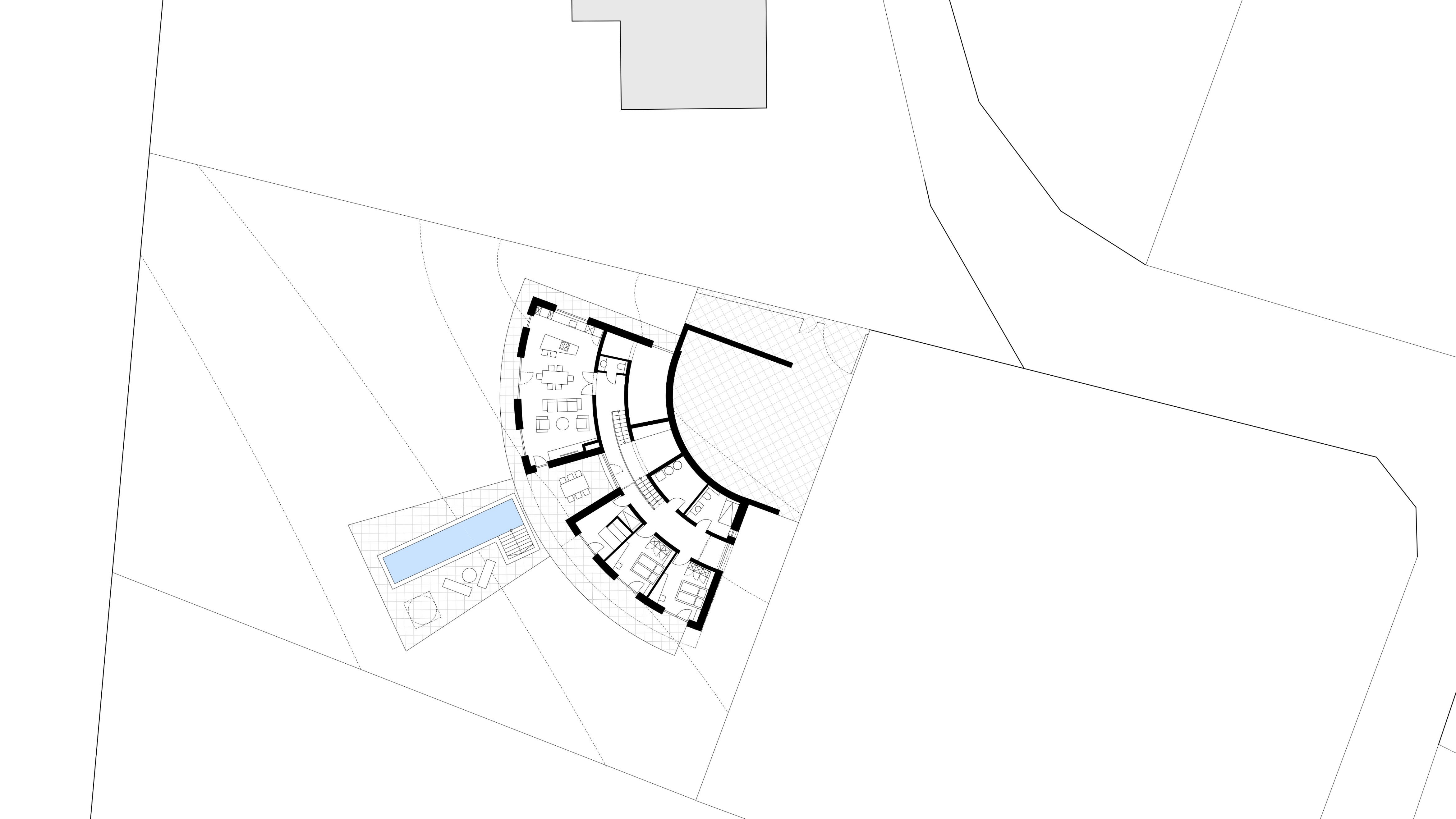 Rounded house close to the forest with wellness and wine cellarOstrava Poruba - visualisation4 Rounded house close to the forest with wellness and wine cellarOstrava Poruba - visualisation4