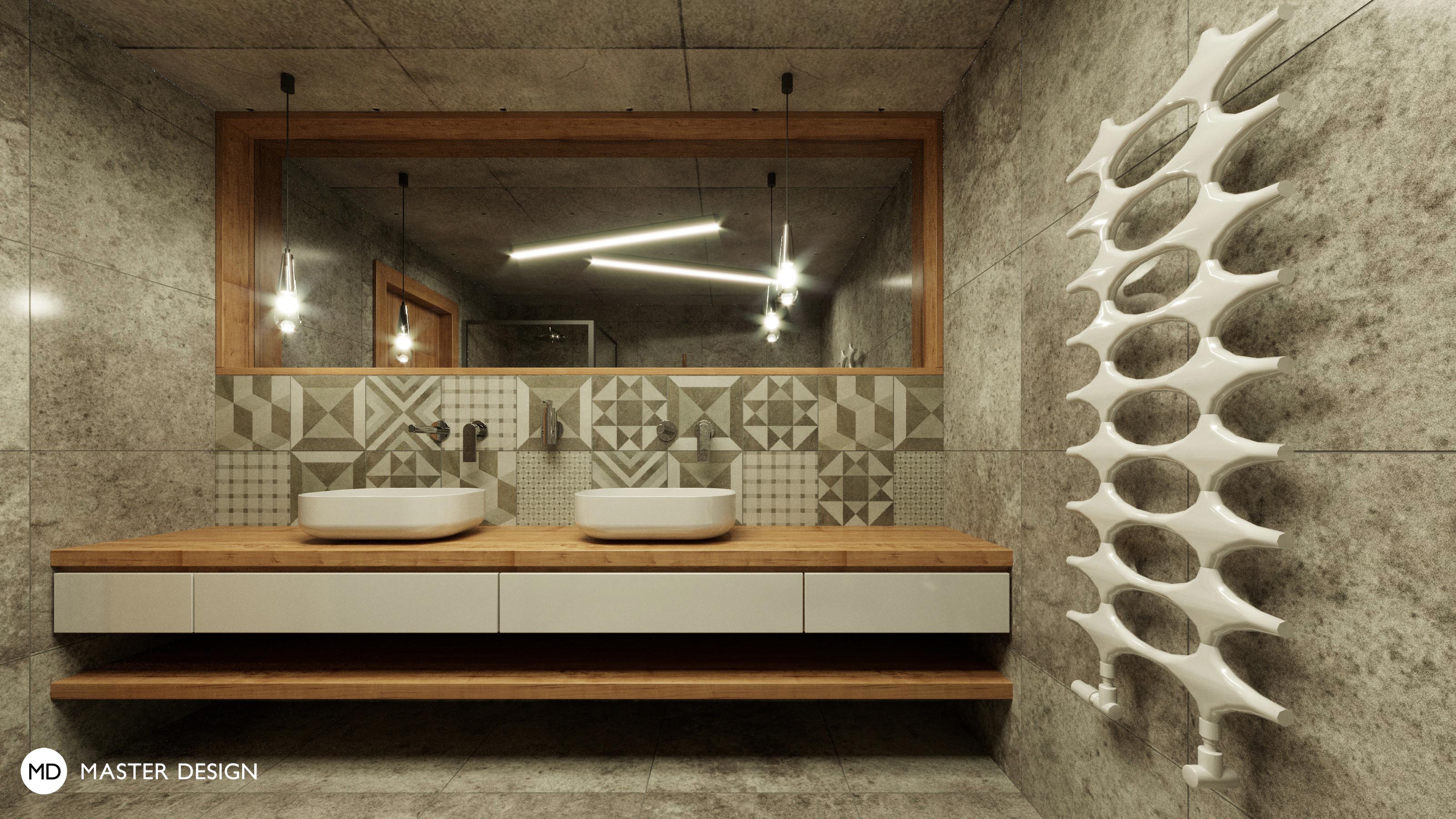 Mountain pension interiors with roof apartmentsRakousko Turrach - visualisation11 Mountain pension interiors with roof apartmentsRakousko Turrach - visualisation11