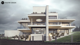 Luxury terraced villa with view of Prague - Podolí - preview