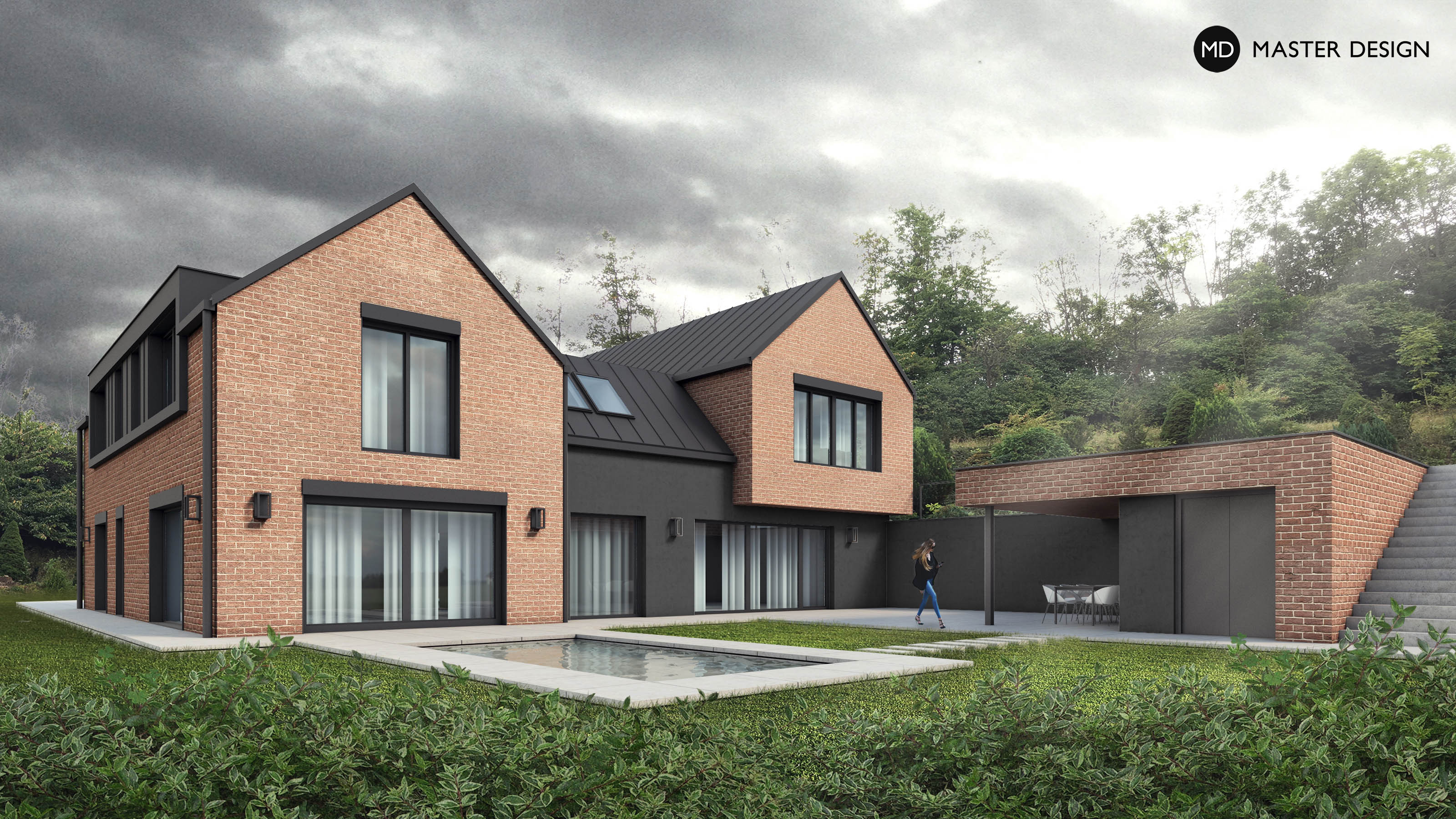 Family House Refurbishment in Dutch Style - Hostouň