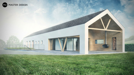 Modern Village House with Wellness with Recessed Atrium - Bruntál - preview