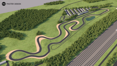 A Racing Track Go-karts Oldřichov with an Administrative Building, Restaurant and Campsite - Teplice - preview