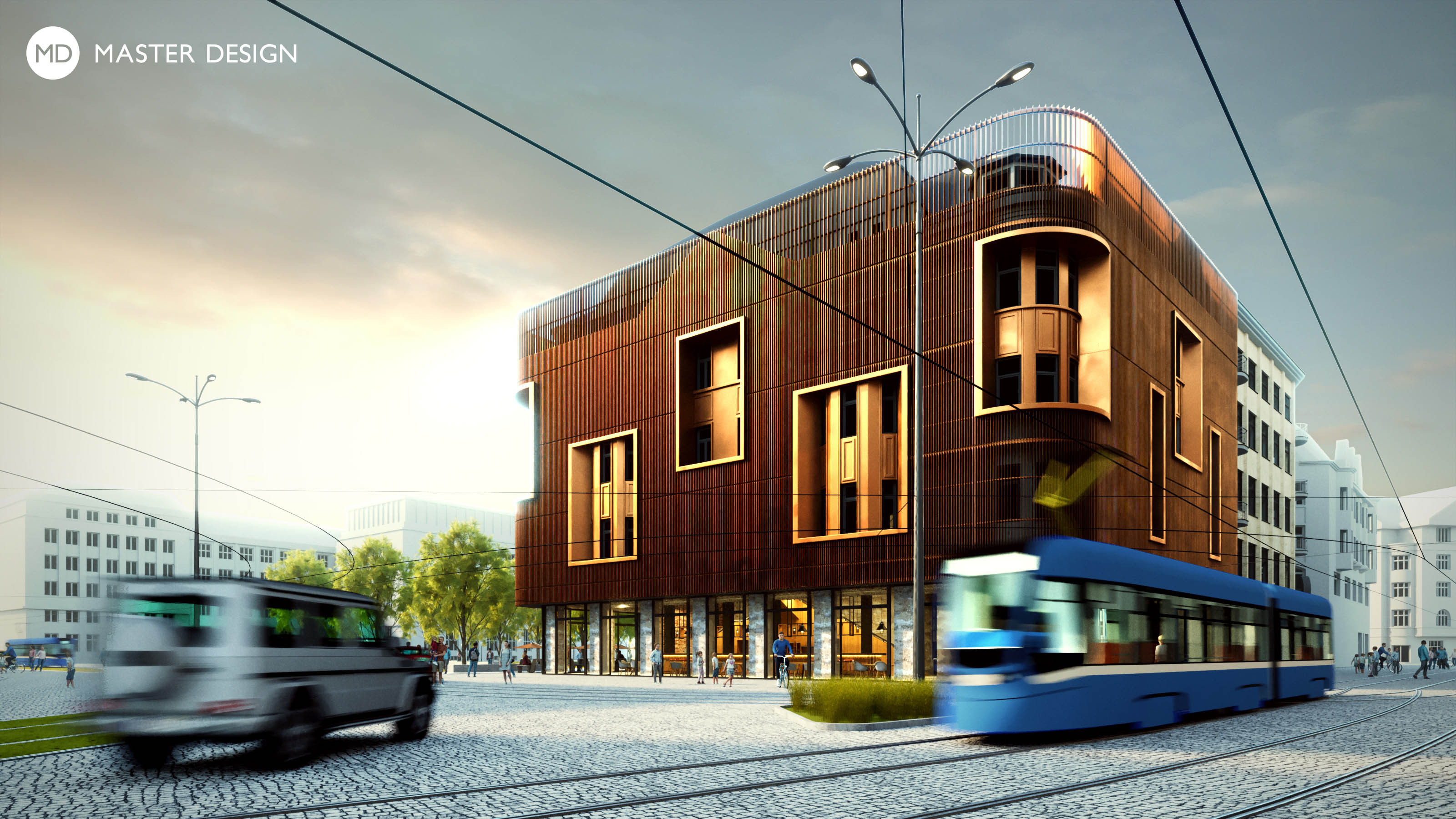 Reconstruction of the Ostravica Textilia Department Store into a Cultural Centre - Ostrava
