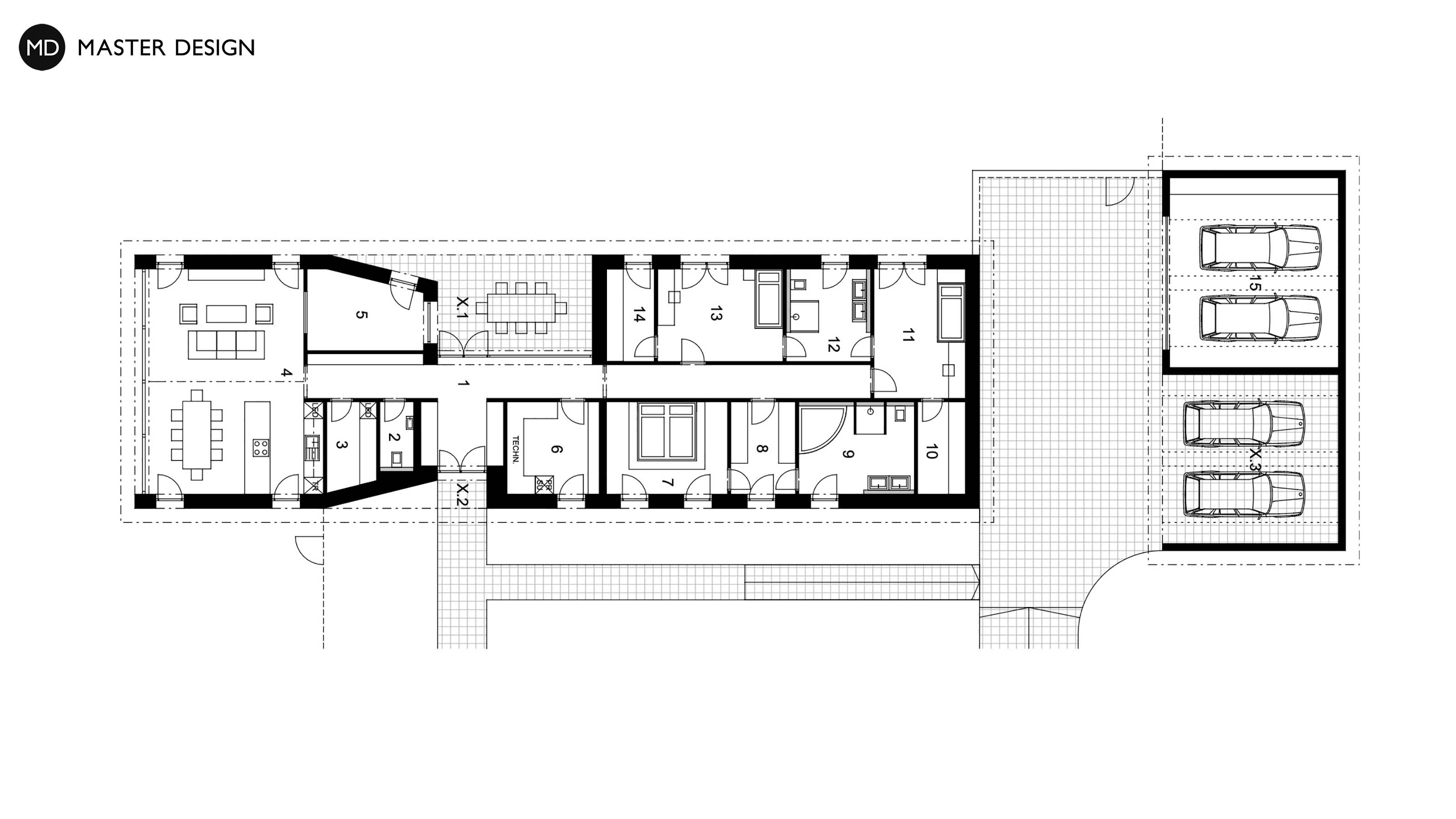 Family House in Tight Valley Based on Rural ArchitectureBěstvina - visualisation4 Family House in Tight Valley Based on Rural ArchitectureBěstvina - visualisation4