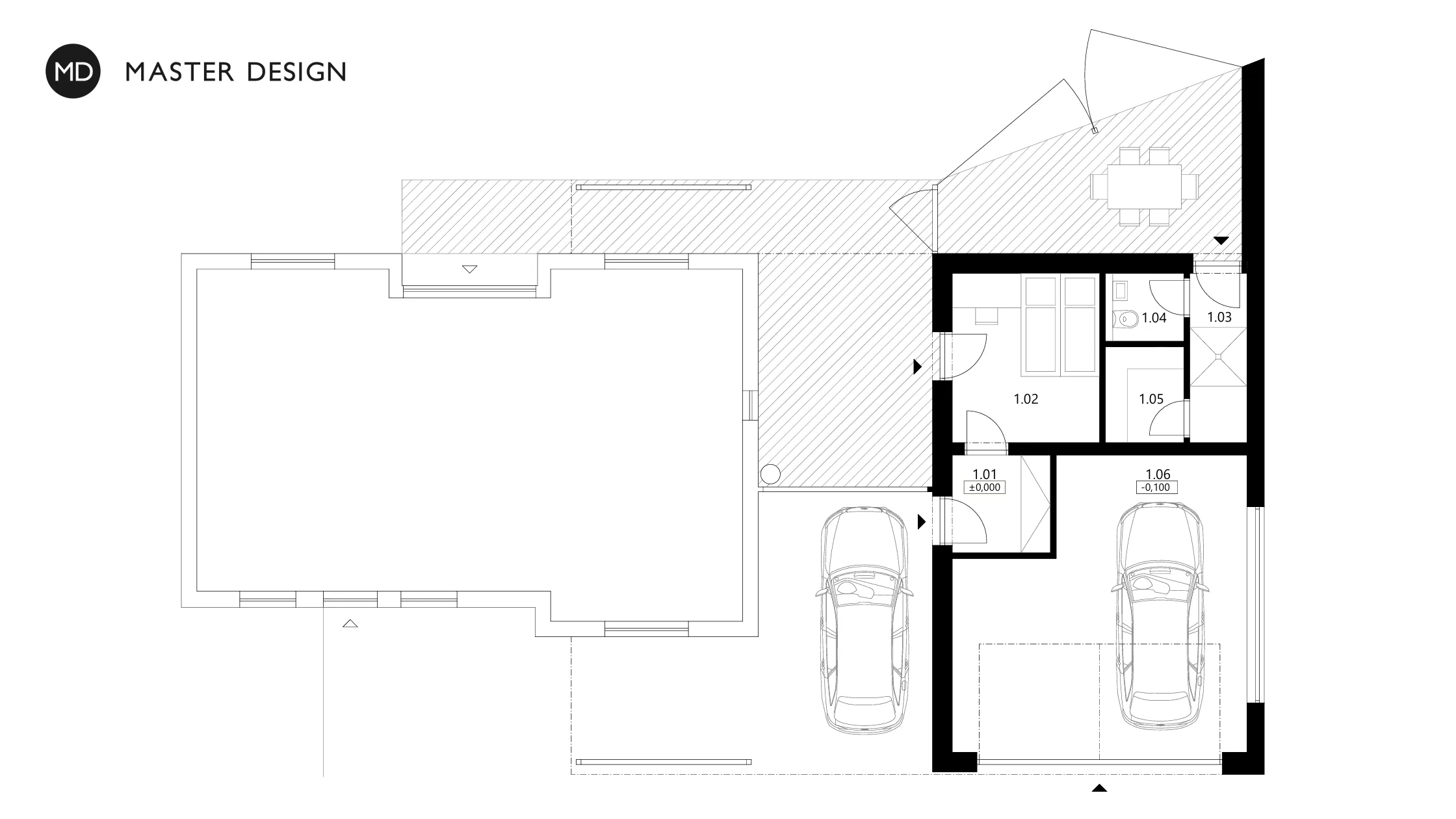 Reconstruction of the house to a luxury and low energyKojkovice u Třince - visualisation6 Reconstruction of the house to a luxury and low energyKojkovice u Třince - visualisation6