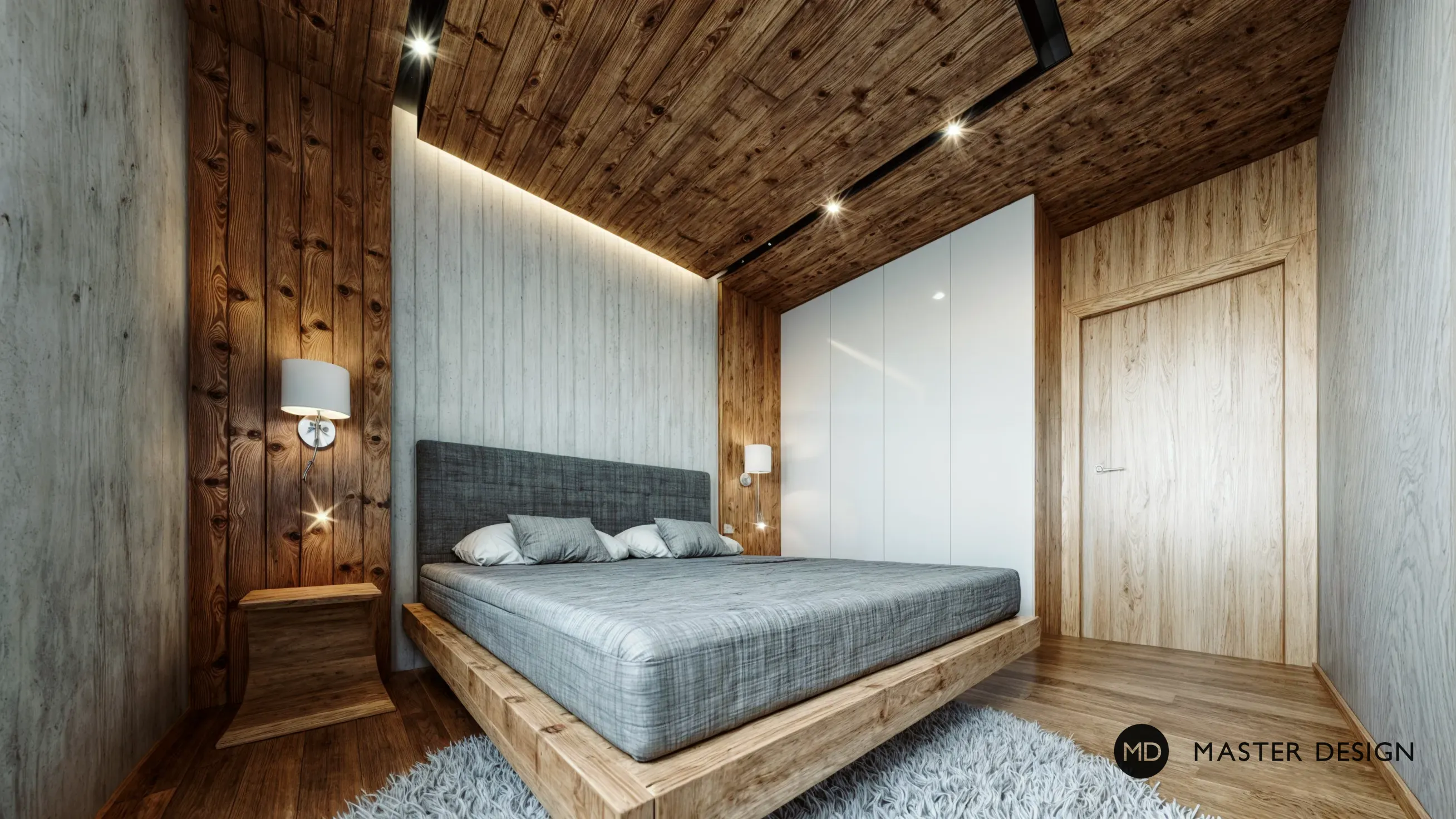 Mountain pension interiors with roof apartmentsRakousko Turrach - visualisation13 Mountain pension interiors with roof apartmentsRakousko Turrach - visualisation13