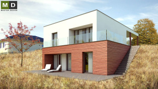 Little economic house on a hillside - Beroun - main visualisation