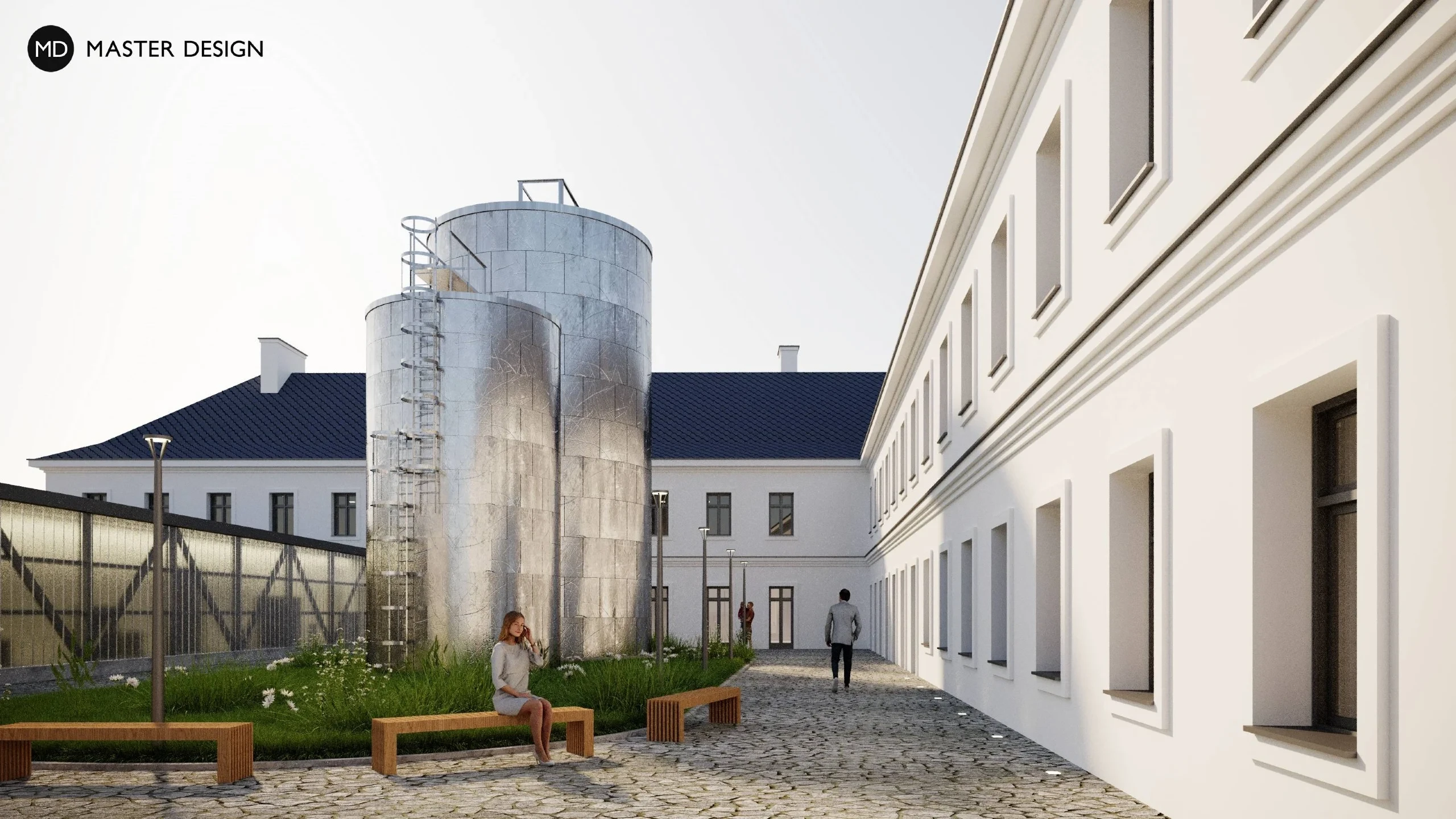 Conversion of the Production AreaMoravský Beroun - visualisation2 Conversion of the Production AreaMoravský Beroun - visualisation2