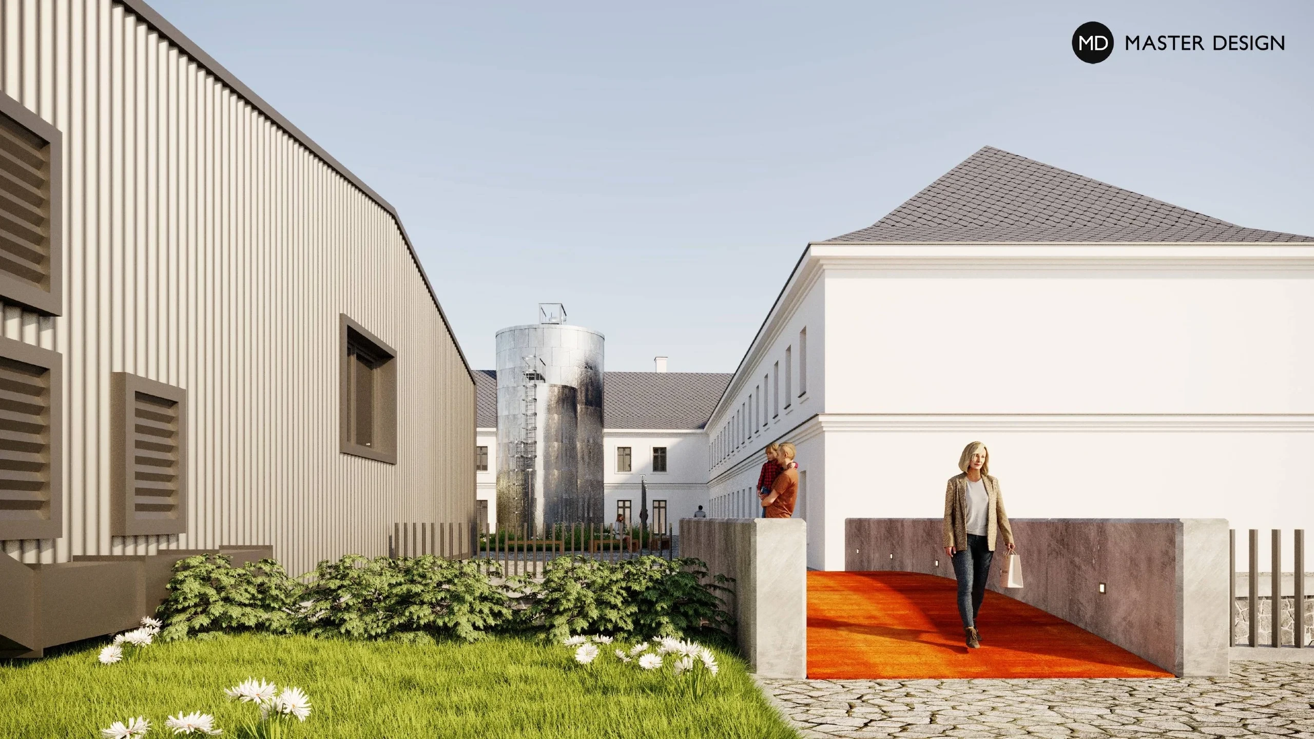 Conversion of the Production AreaMoravský Beroun - visualisation3 Conversion of the Production AreaMoravský Beroun - visualisation3