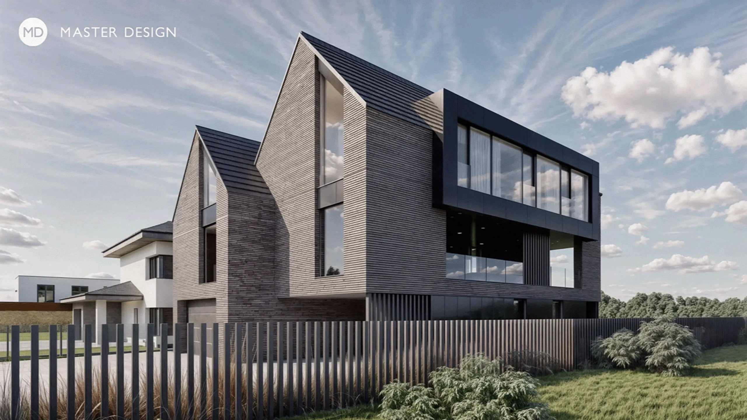 Modern English villa with a scenic view - Hradec nad Moravicí