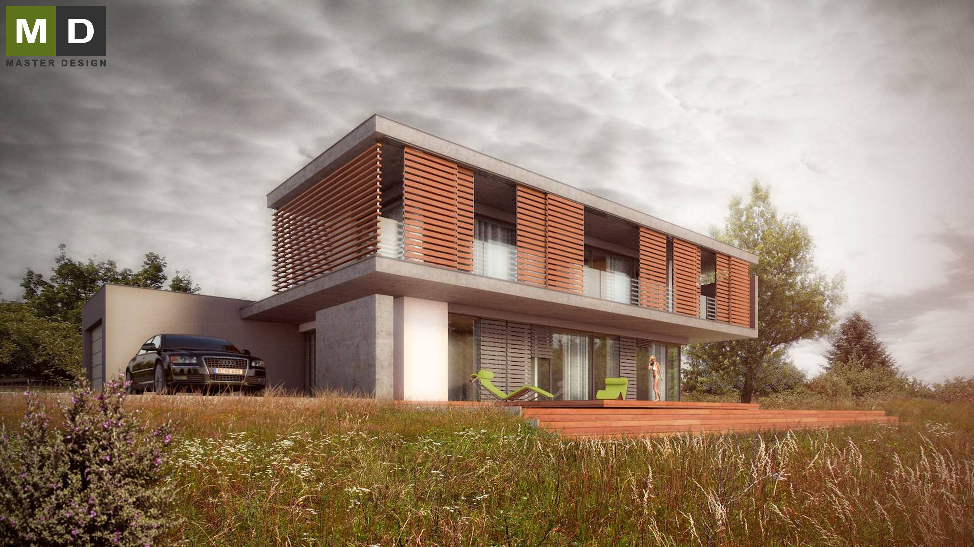 Luxury low energy storey house - Ostrava Michálkovice