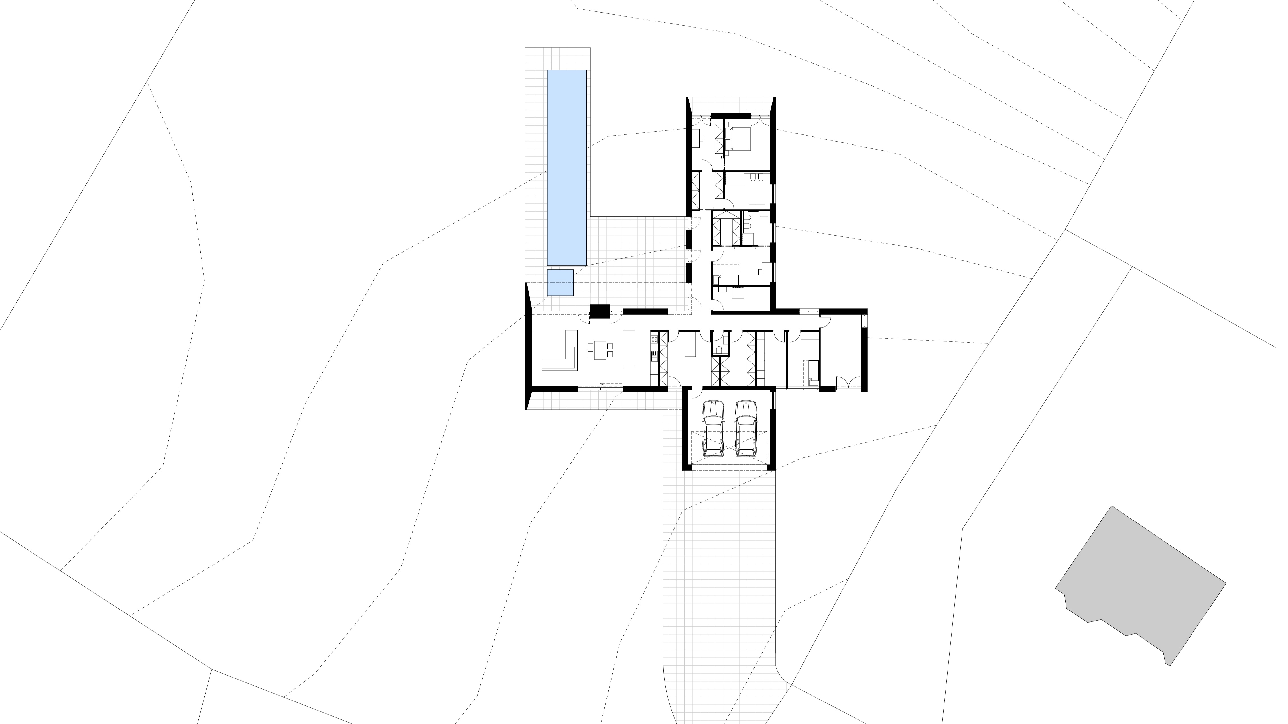 Organicky působící bungalov se sedlovou střechou - Těptín - Vizualizace 4