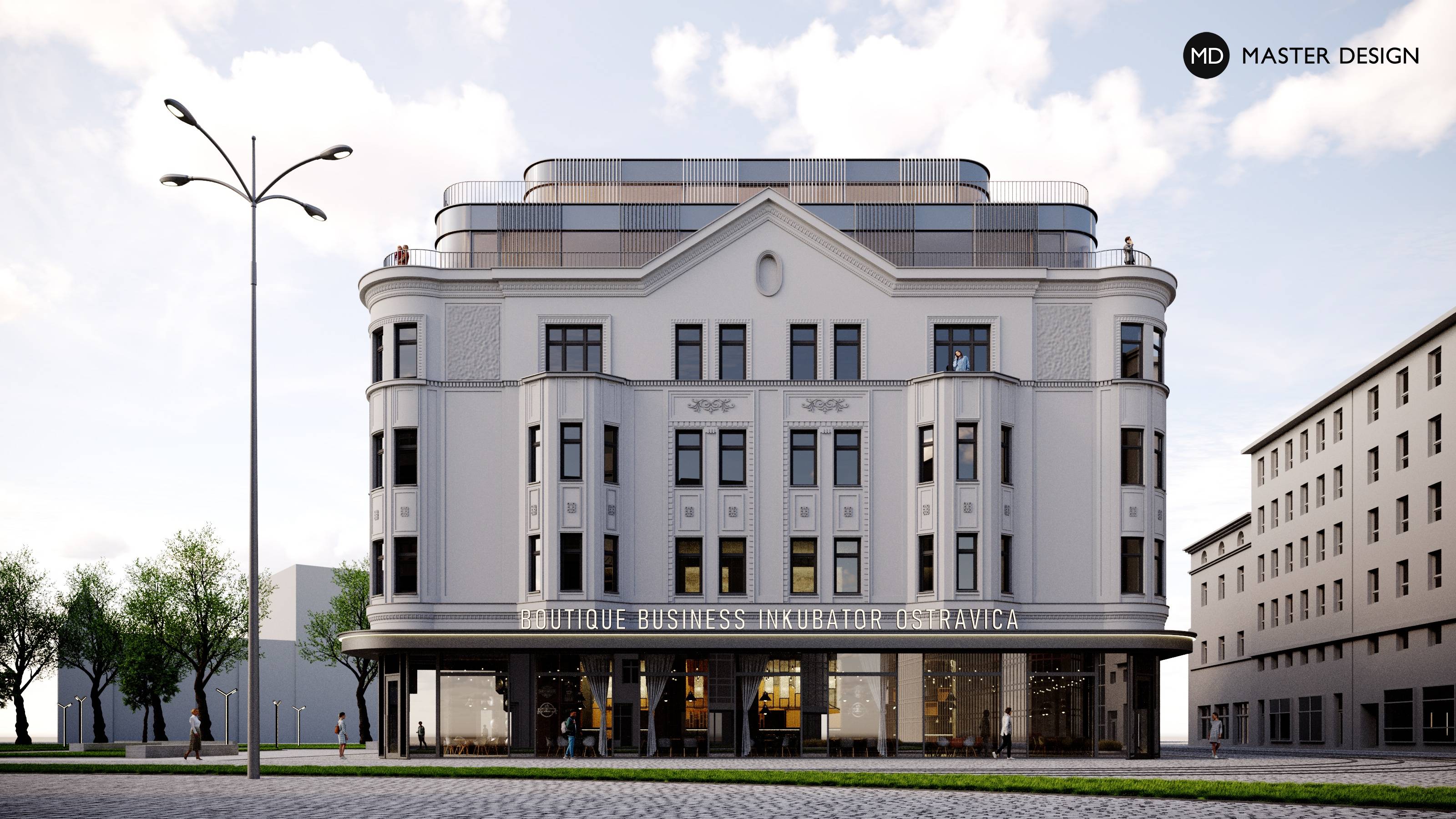Reconstruction and Extension of Ostravica Department Store – Ostrava - Vizualizace 1